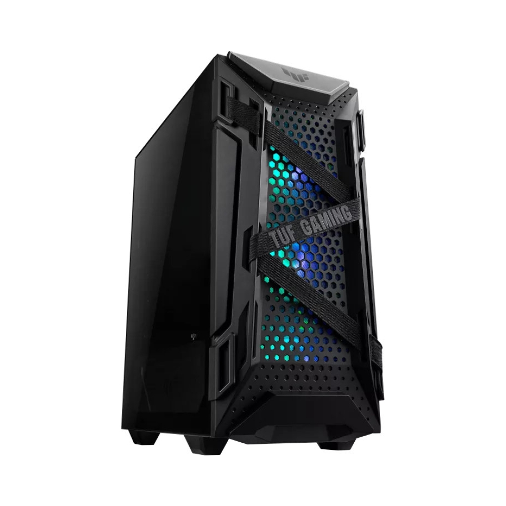 tempered glass asus gt301 tuf gaming case atx mid tower 4 x 25