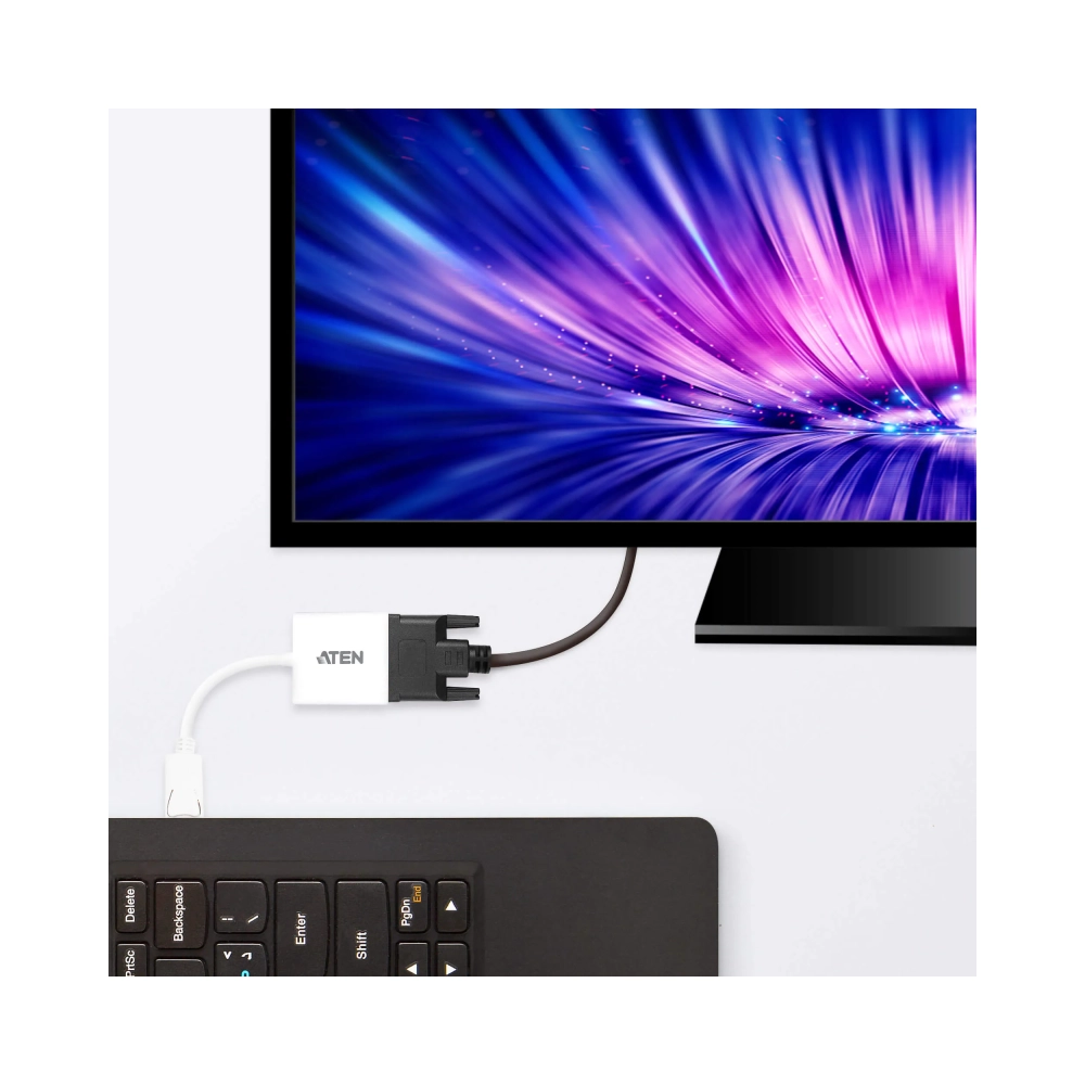 aten vc965 displayport dvi i male female straight straight
