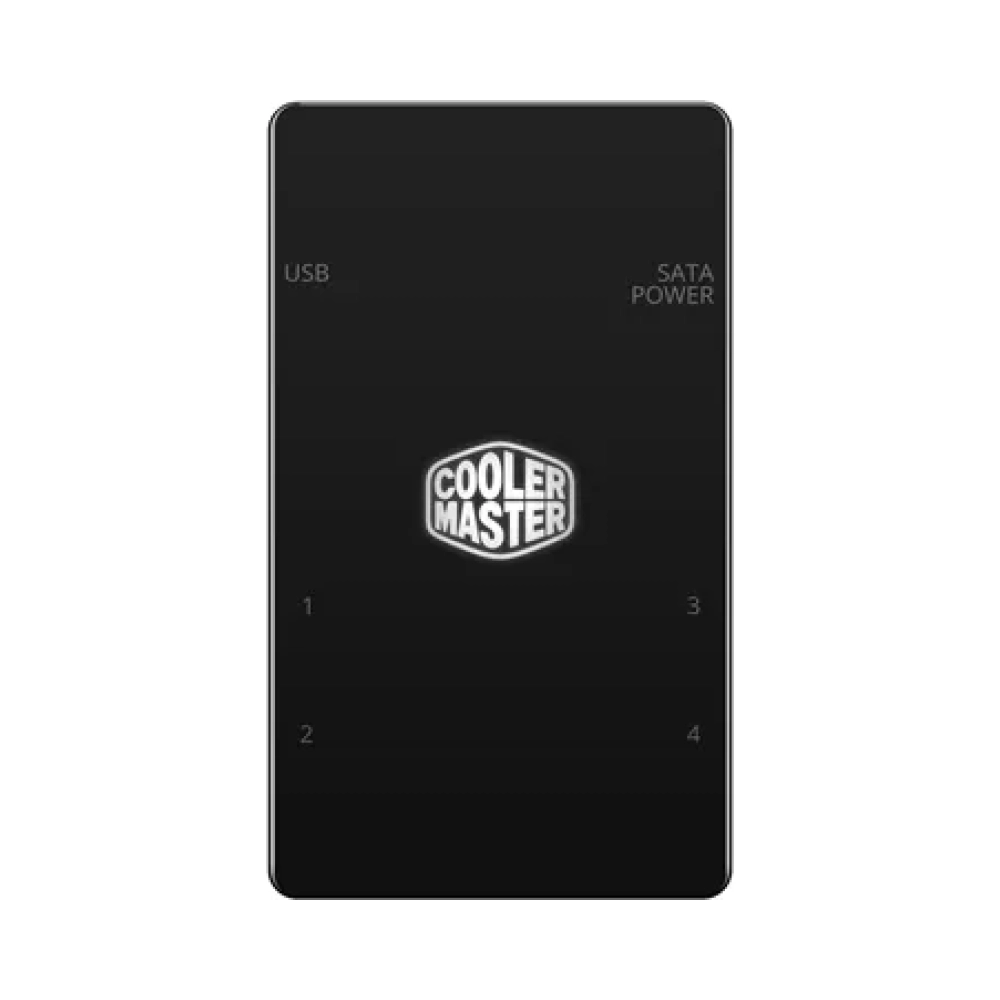 cooler master rgb led controller plastic black 90 mm 14 mm