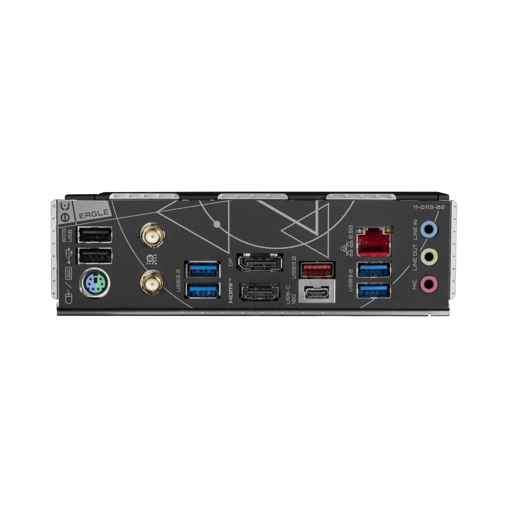 gigabyte z790 eagle ax motherboard supports intel core 14th gen cpus 121phases digital vrm up to 7600mhz ddr5 oc 3xpcie 40 m2 wi fi 6e 25gbe lan usb 32 gen 2 intel lga 1700 intel celeron intel core i3 intel core i5 intel core i7 intel core i9 lga 1700 192 gb ddr5 sdram