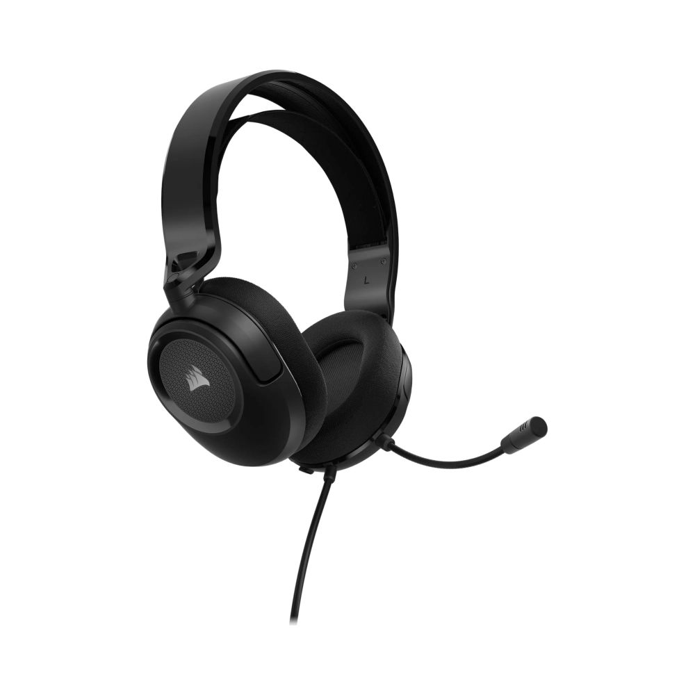 corsair hs35 surround v2 multiplatform gaming headset carbon