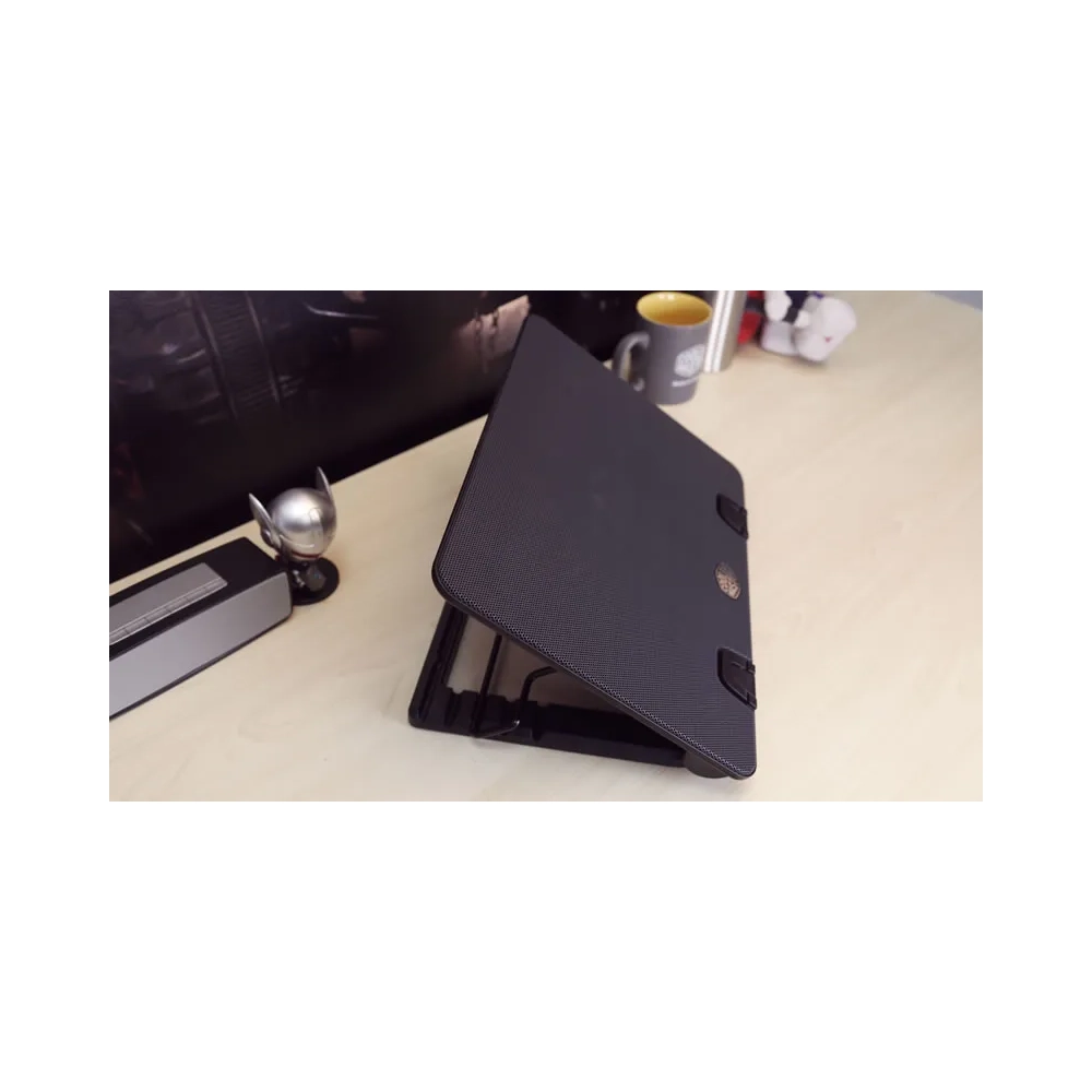 cooler master ergostand iv notebook stand black 432 cm 17 metalplasticrubber 1 pcs 14 cm