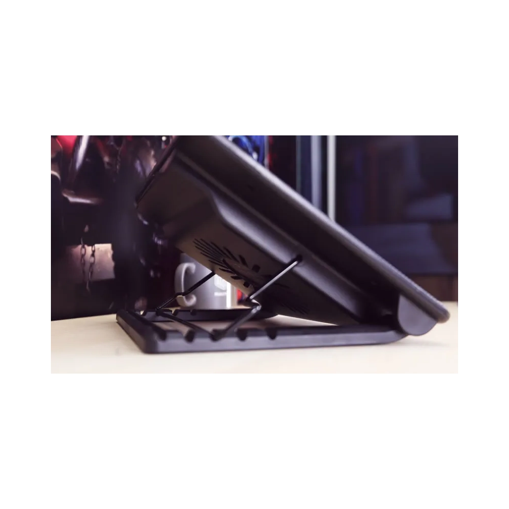 cooler master ergostand iv laptop stand black metal plastic rubber 432 cm 17 1 pcs 14 cm