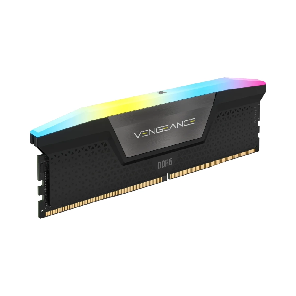 corsair vengeance rgb cmh32gx5m2e6000c36 32 gb 2 x 16 gb ddr5 6000 mhz 288 pin dimm black