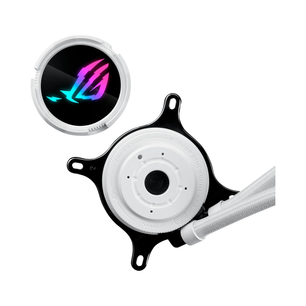 all in one liquid cpu cooler 6 years warranty asus water block dimension 72 x 72 x 61 mm radiator