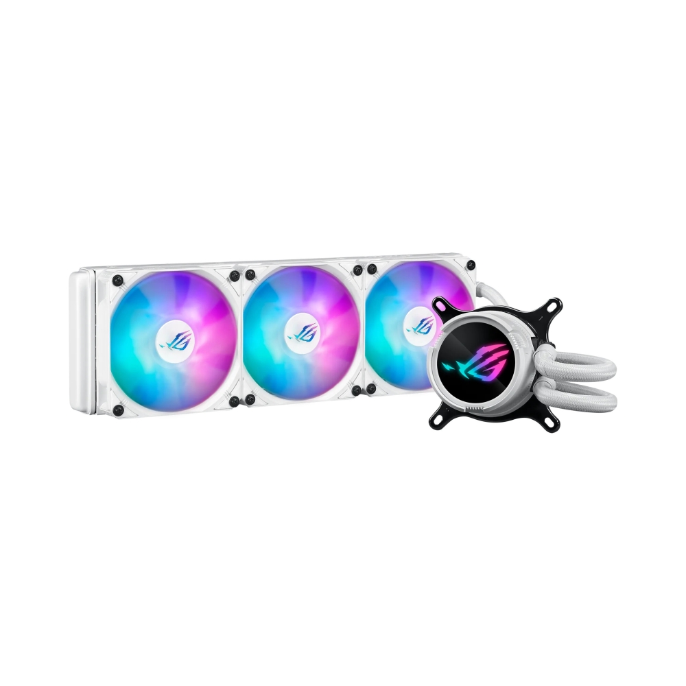 all in one liquid cpu cooler 6 years warranty asus water block dimension 72 x 72 x 61 mm radiator