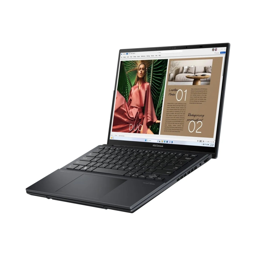 1 year stylus incl win11 pro asus zenbook duo ux8406ma ou73210g0x intel174 core8482 ultra