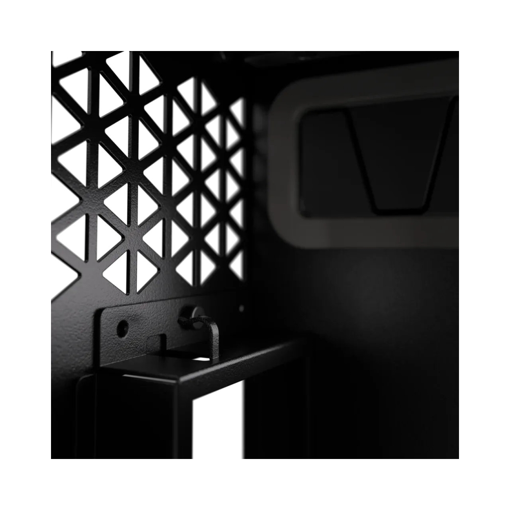 windowed tempered glass black corsair 6500x rgb mid tower dual chamber pc case 2x 35 2x 25