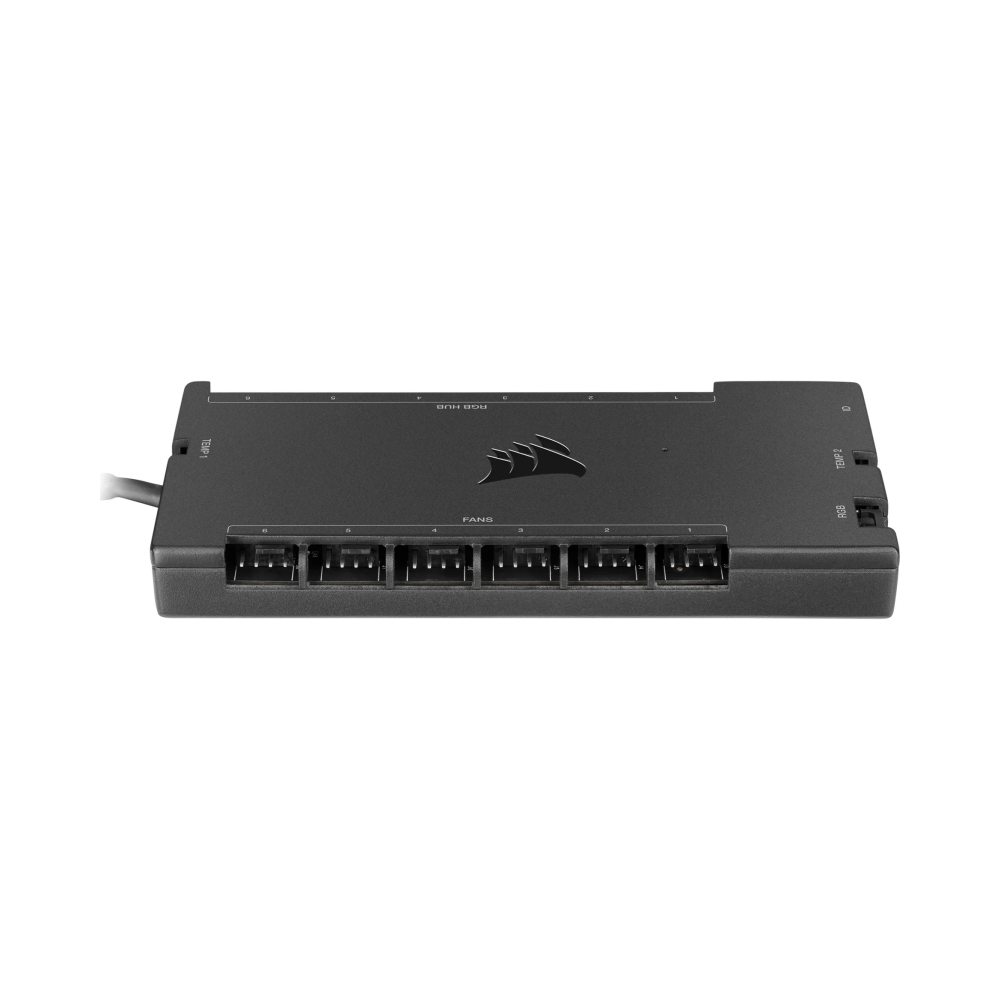 corsair icue commander core xt digital fan speed and rgb lighting controller
