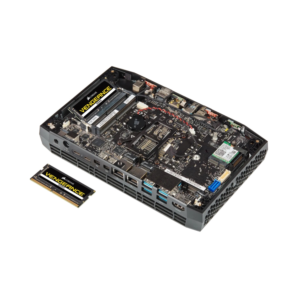 corsair vengeance performance 32gb ddr4 3200 12v 260 pin so dimm 22 22 22 53 latency limited