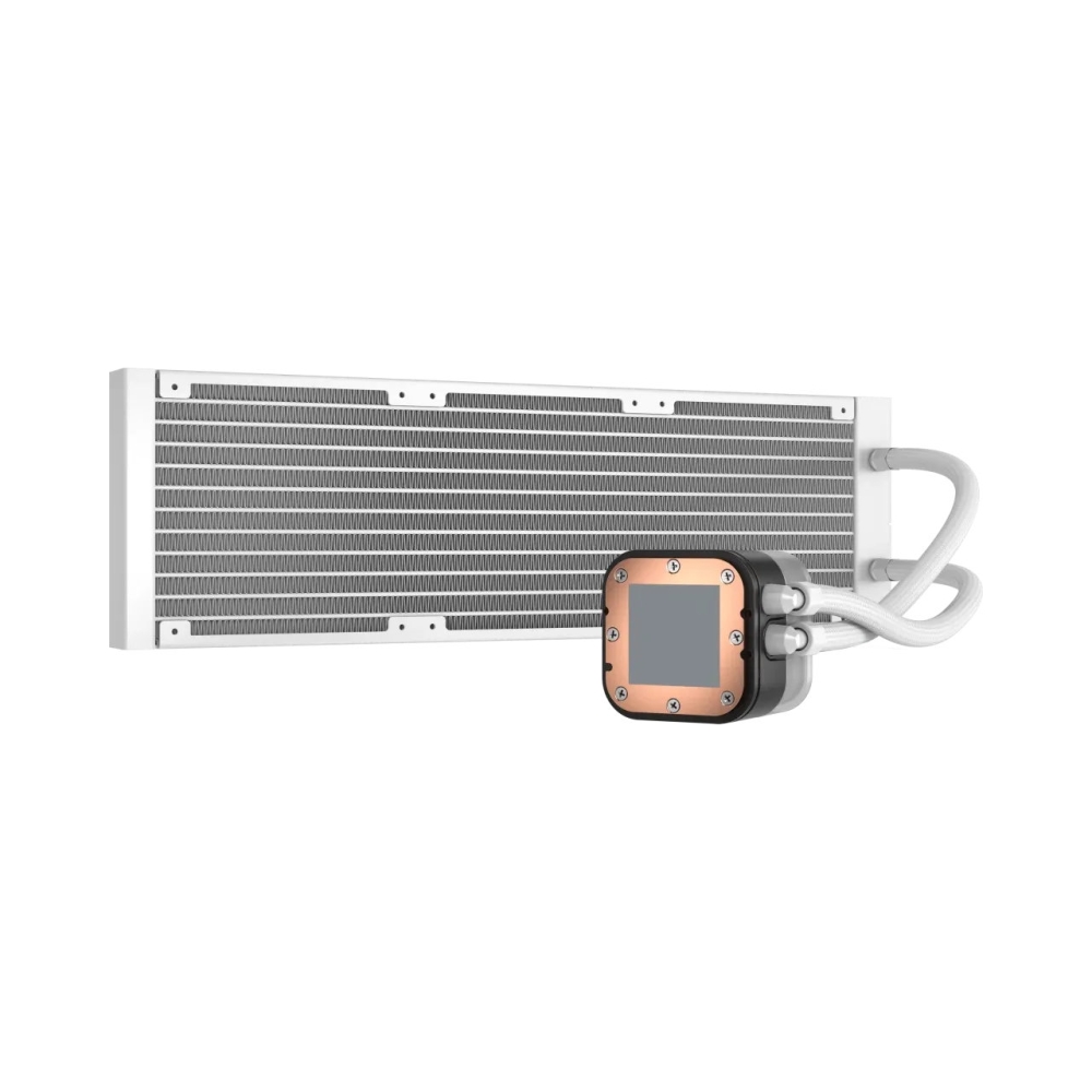280mm radiator corsair icue h115i rgb elite liquid cpu cooler white high performance rgb pump