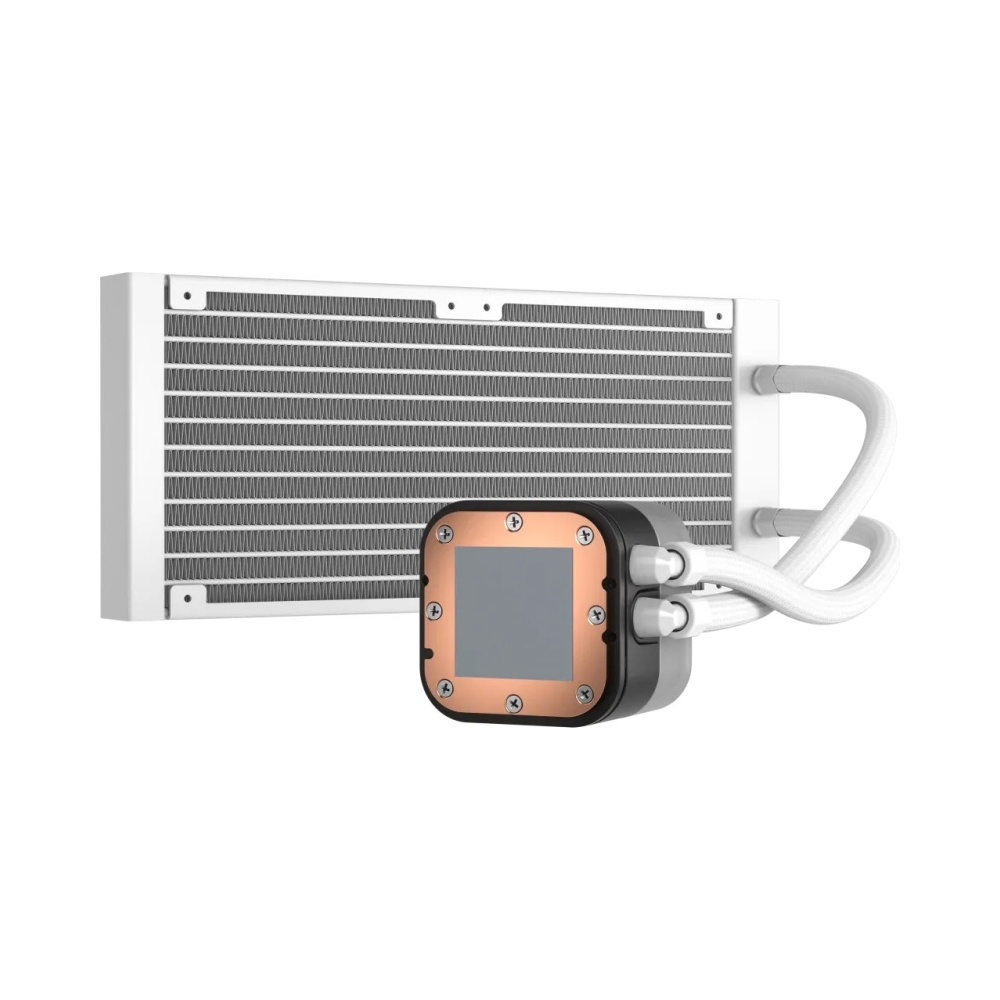 240mm radiator corsair icue h100i rgb elite liquid cpu cooler white high performance rgb pump