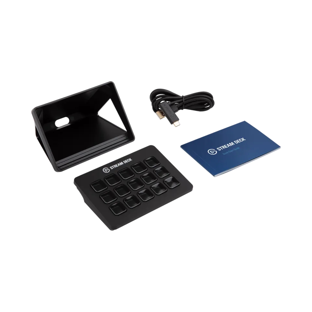elgato stream deck mk2 15 customizable lcd keys