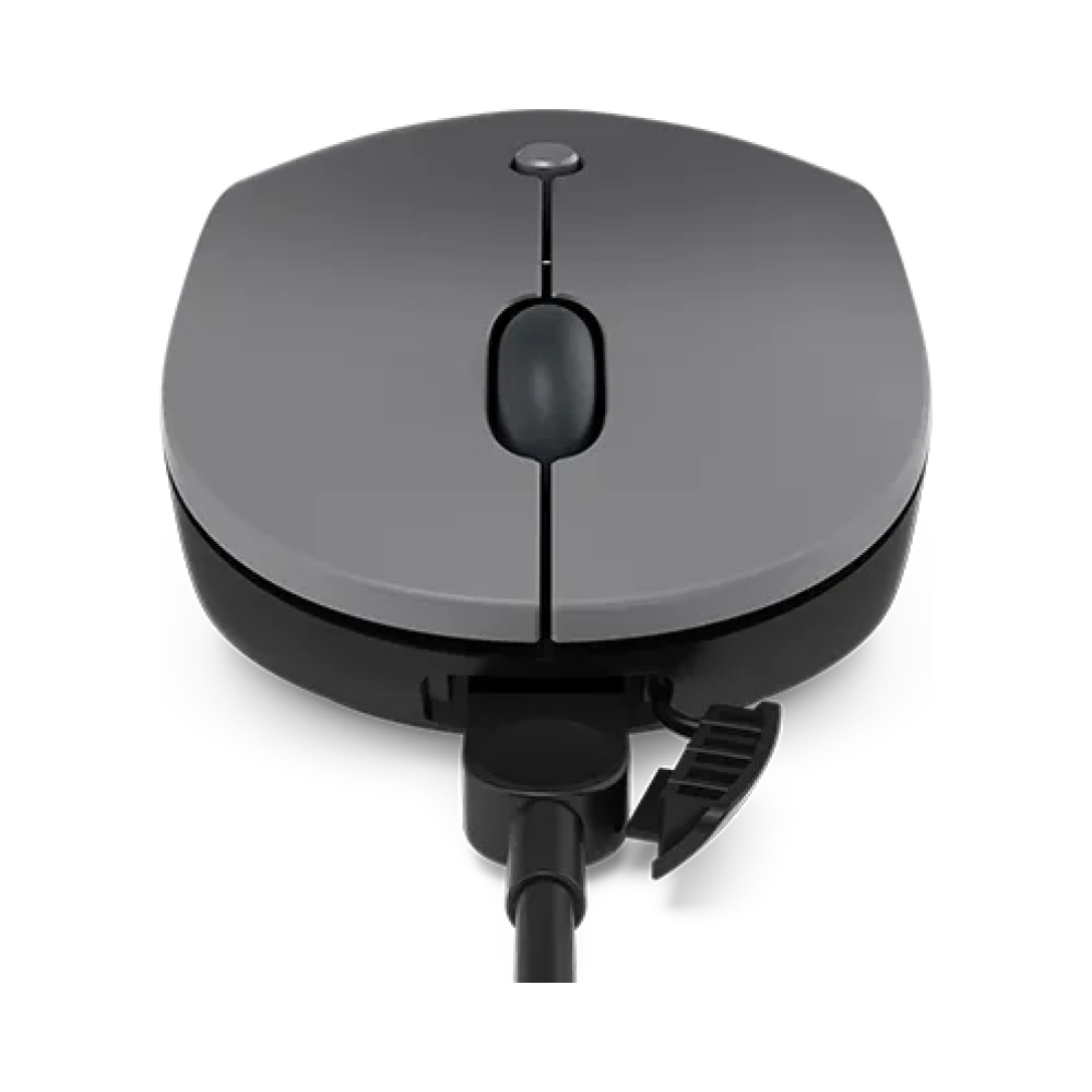 lenovo go usb c wireless mouse rechargeable programmable button usb c dongle