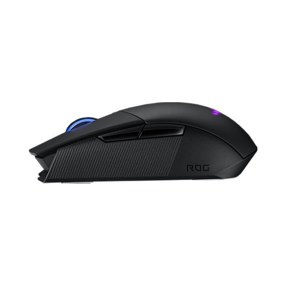 asus rog strix carry ergonomic optical gaming mouse with dual 24ghzbluetooth wireless connectivity