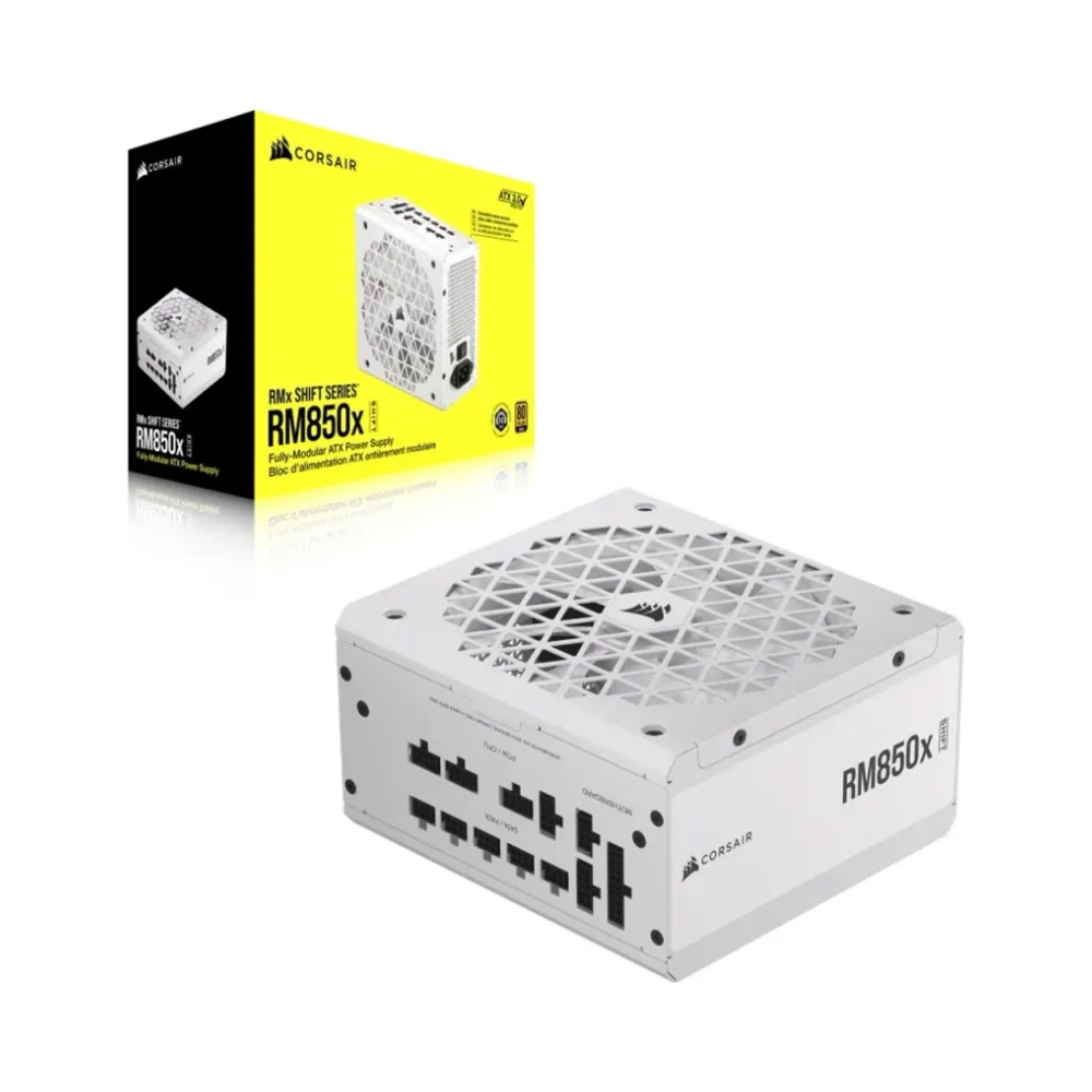 850 watt 80 gold certified corsair rm series rm850x shift 850w power supply atx 30 pcie 50