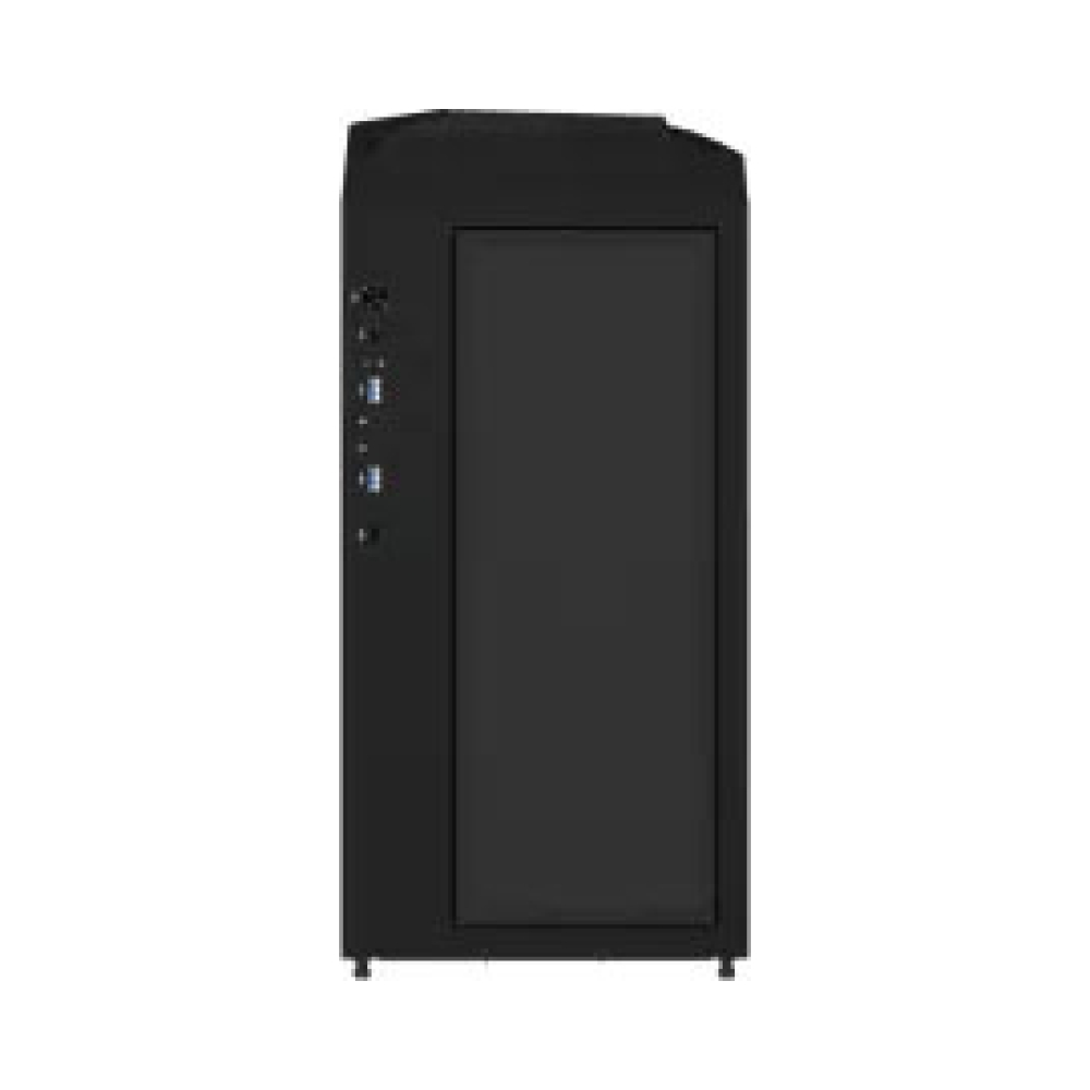 tempered glass gigabyte c301 glass atx chassis 2x 35 2x 25 drive bays front 3 x 120mm 3x