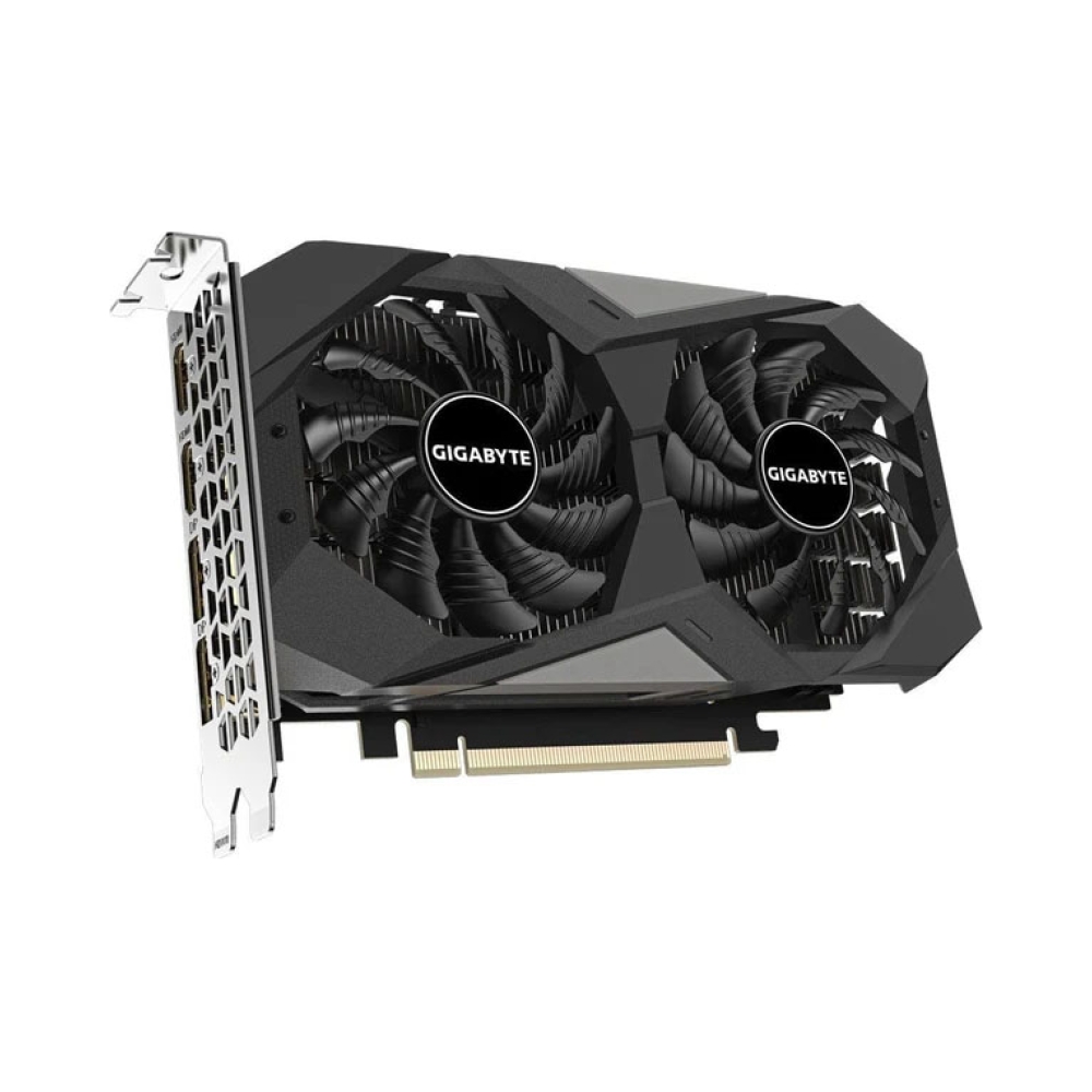multiview 4 monitors gigabyte nvidia geforce rtx 3050 windfore oc 6gb gddr6 96 bit memory bu