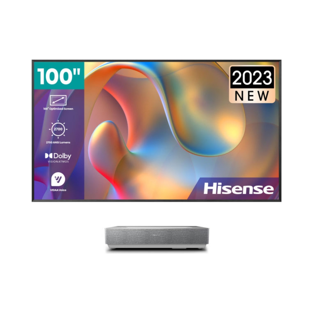 hisense ledn100l5h ultra short throw 100 4k smart laser tv 4k uhd picture quality65292tuner