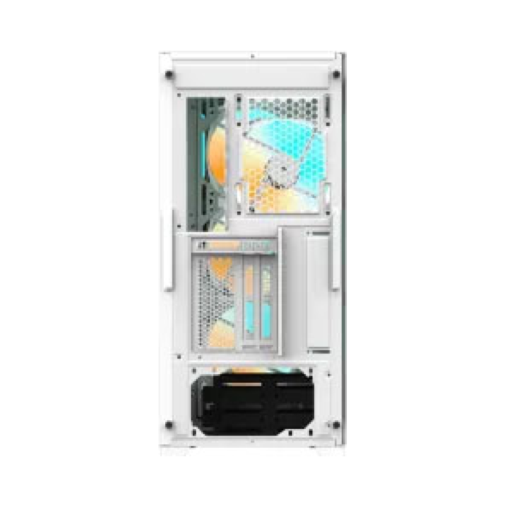 tempered glass gigabyte c301 glass atx chassis white 2x 35 2x 25 drive bays front 3 x