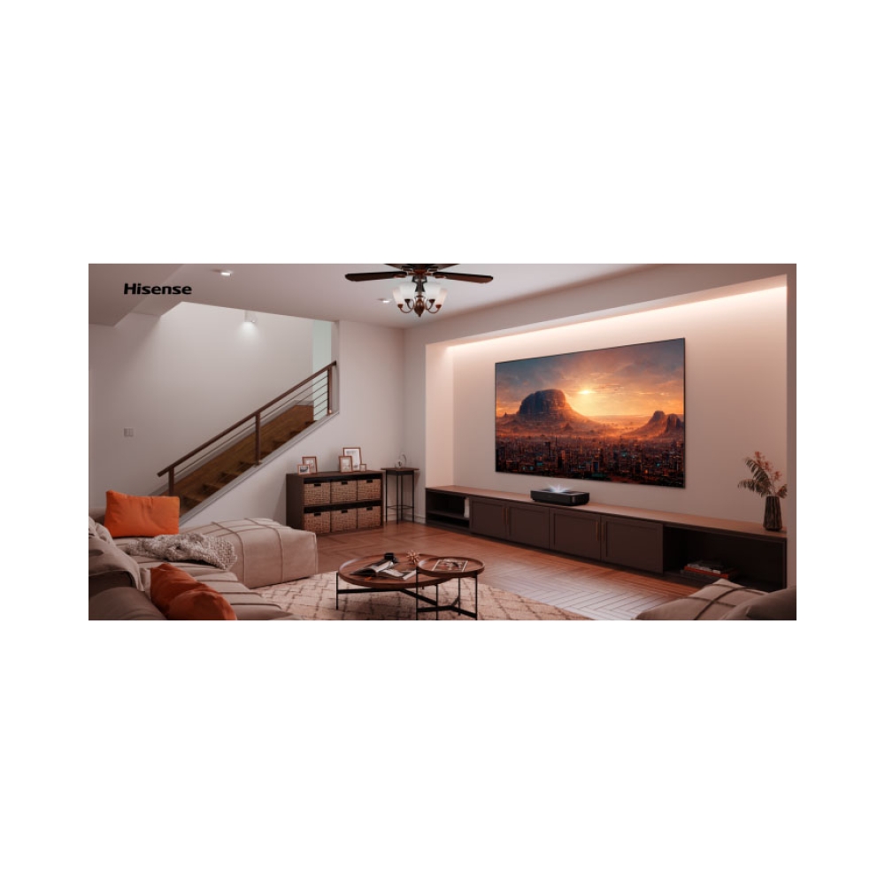 hisense ledn100l5h ultra short throw 100 4k smart laser tv 4k uhd picture quality65292tuner