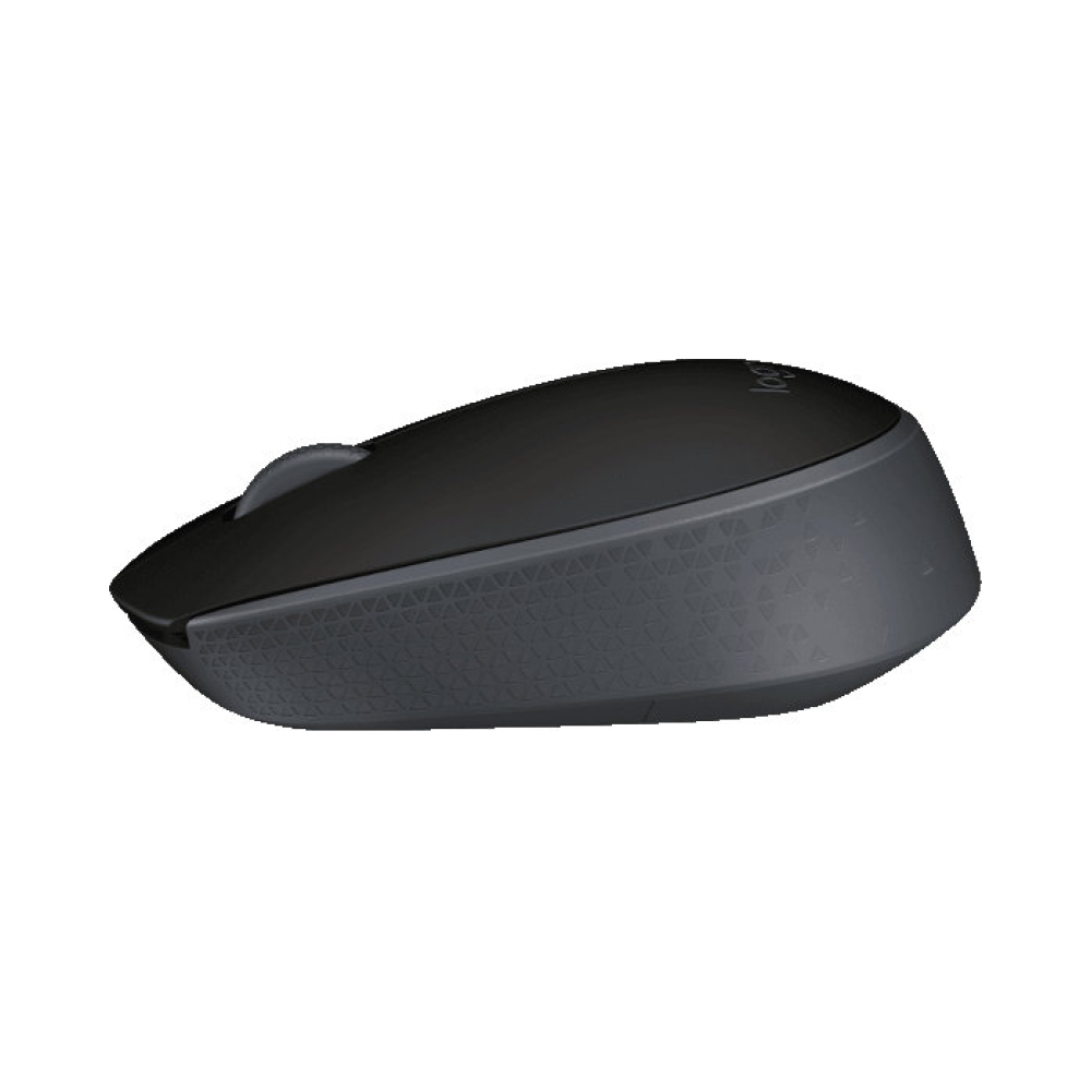 logitech wireless mouse m171 nano usb receiver 3 buttons optical tracking ratchet wheel 12 month