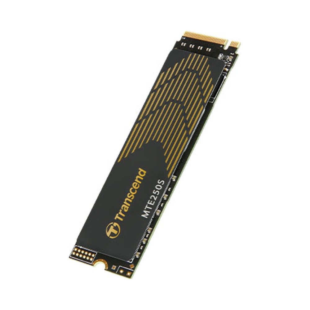 transcend mte250s 4 tb m2 nvme 2280 pcie gen 4 x4 ssd 3d nand with graphene heat spreader 80mm x