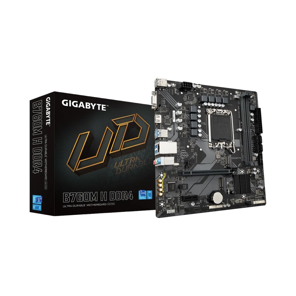intel i3 14100f gigabyte b760m h ddr4 transcend 16gb gb ddr4 3200