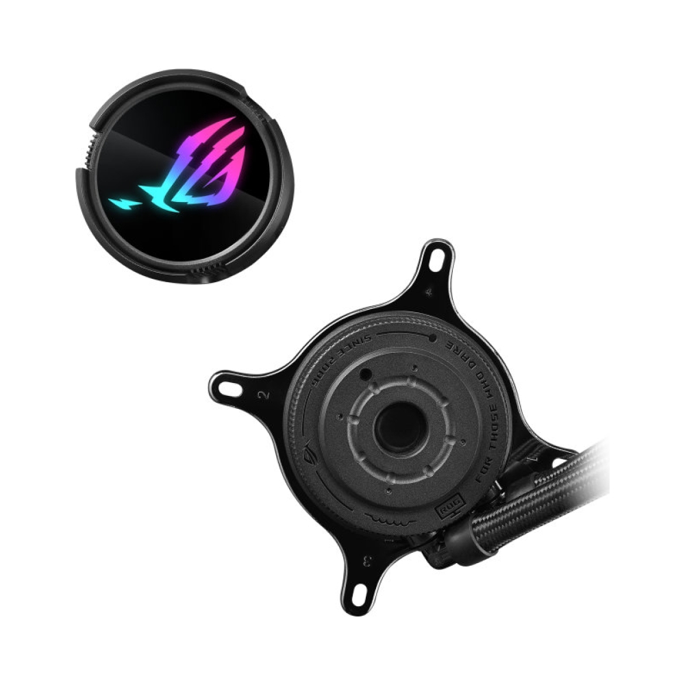 all in one liquid cpu cooler 6 years warranty asus water block dimension 72 x 72 x 61 mm radiator